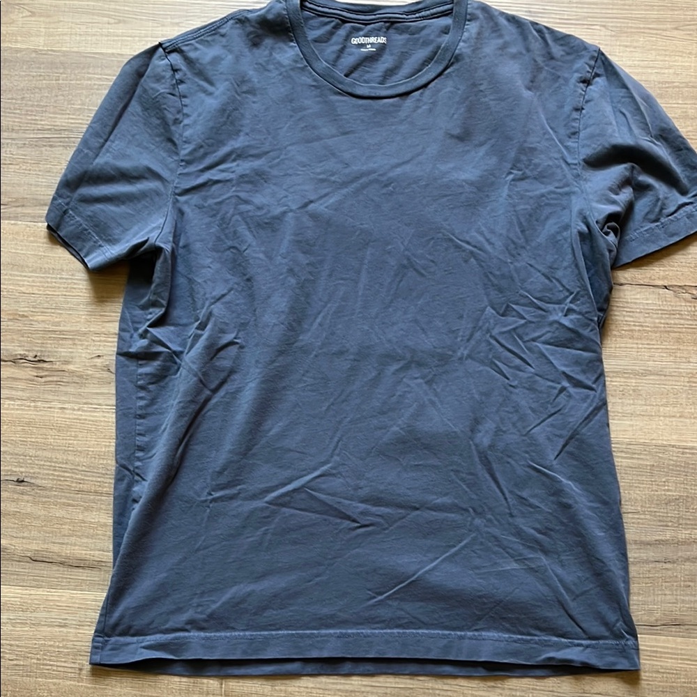 Goodthreads Blue Short Sleeve Tee - Picture 2 of 3